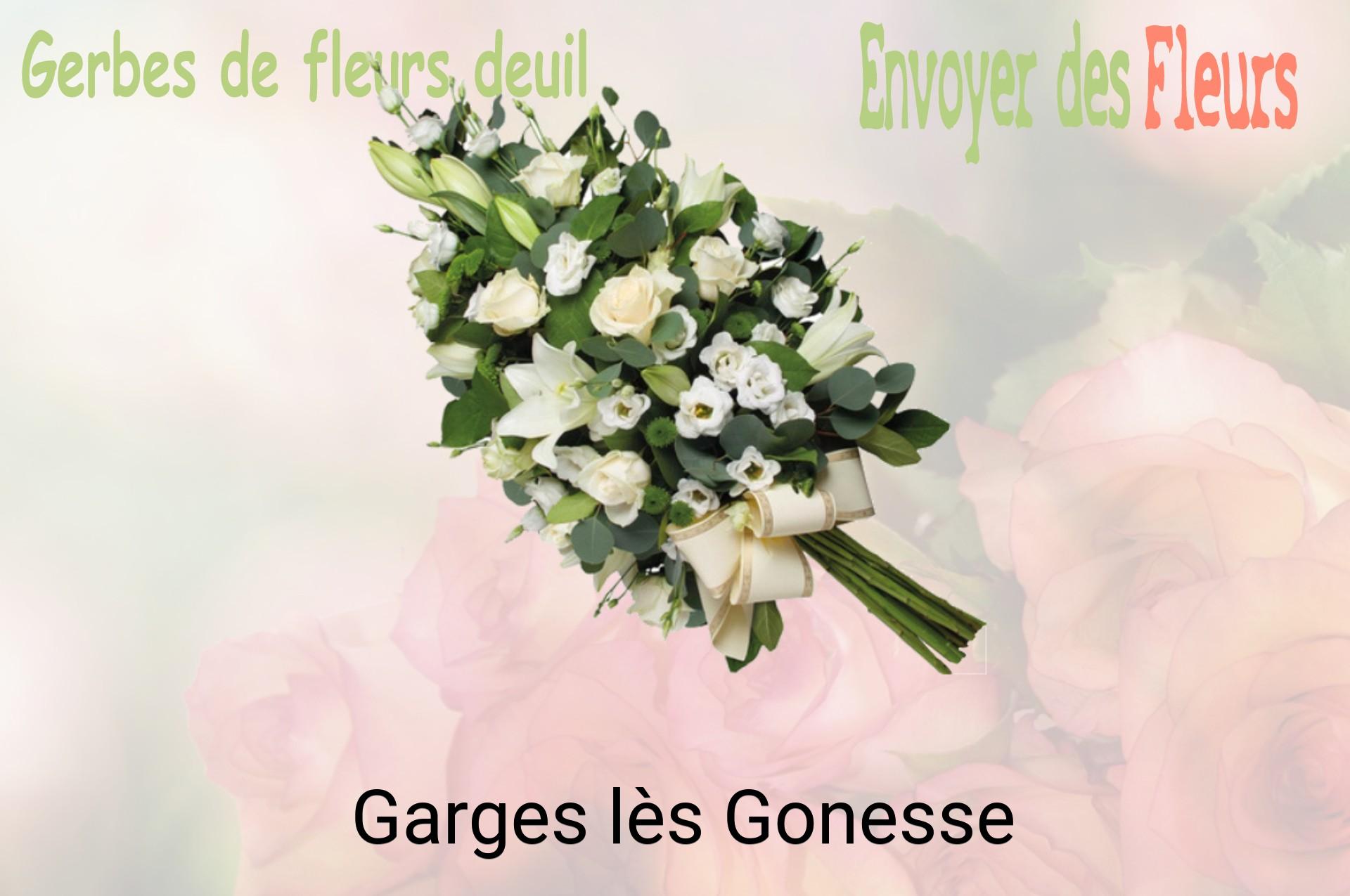 Gerbe de fleurs de deuil livrée à Garges-lès-Gonesse